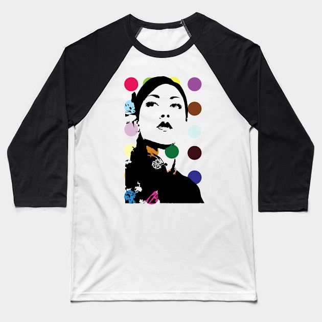 Geisha Baseball T-Shirt by Allbestshirts